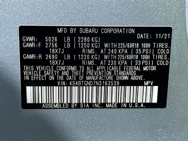 Used 2022 Subaru Outback Limited XT AWD/4WD image 25