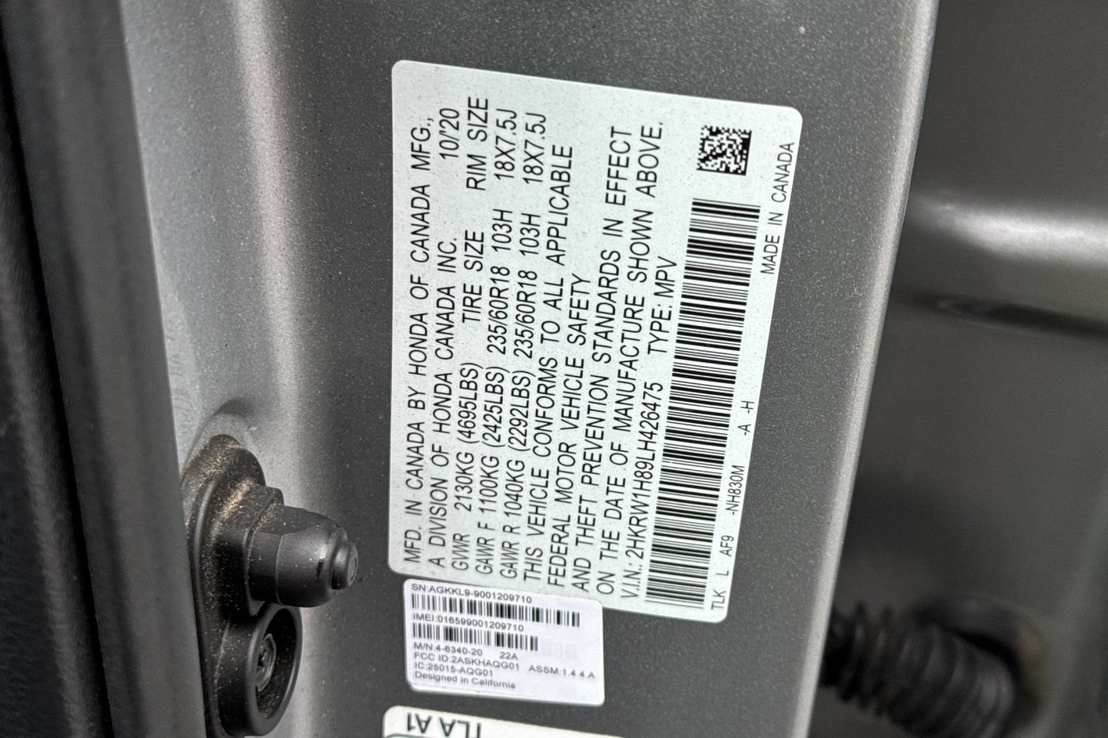 Used 2020 Honda CR-V EX-L image 29