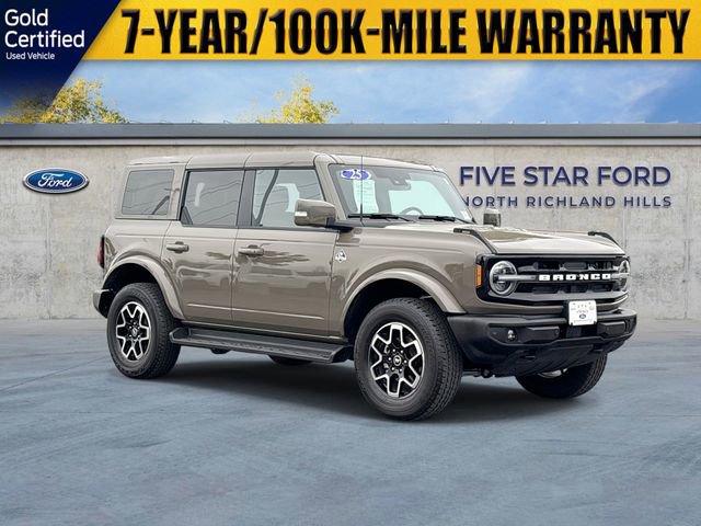 Certified 2025 Ford Bronco Outer Banks AWD/4WD image 1