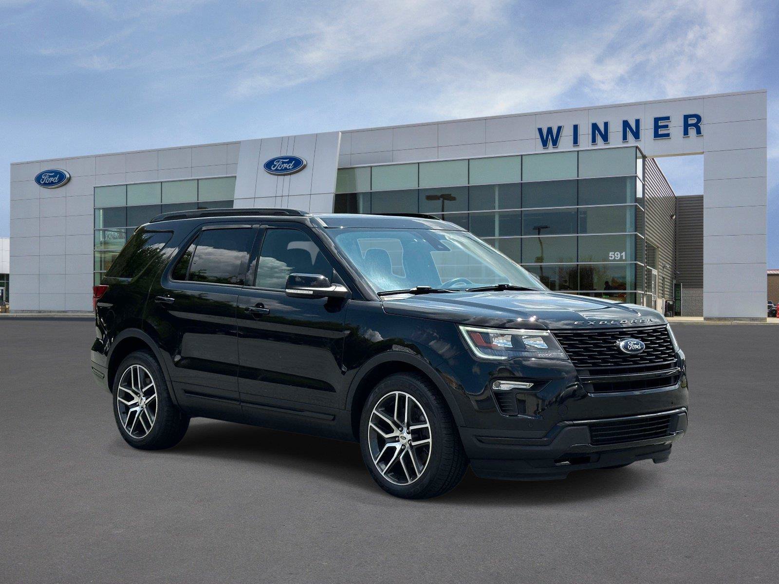 Certified 2019 Ford Explorer Sport w/ Ford Safe & Smart Package AWD/4WD image 5