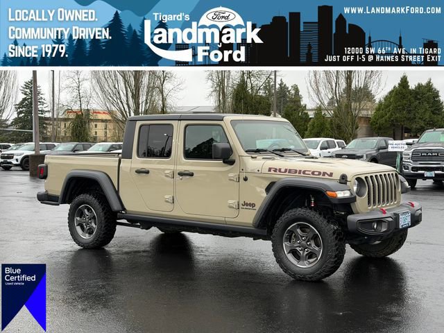 Used 2020 Jeep Gladiator Rubicon w/ Trailer Tow Package image 1
