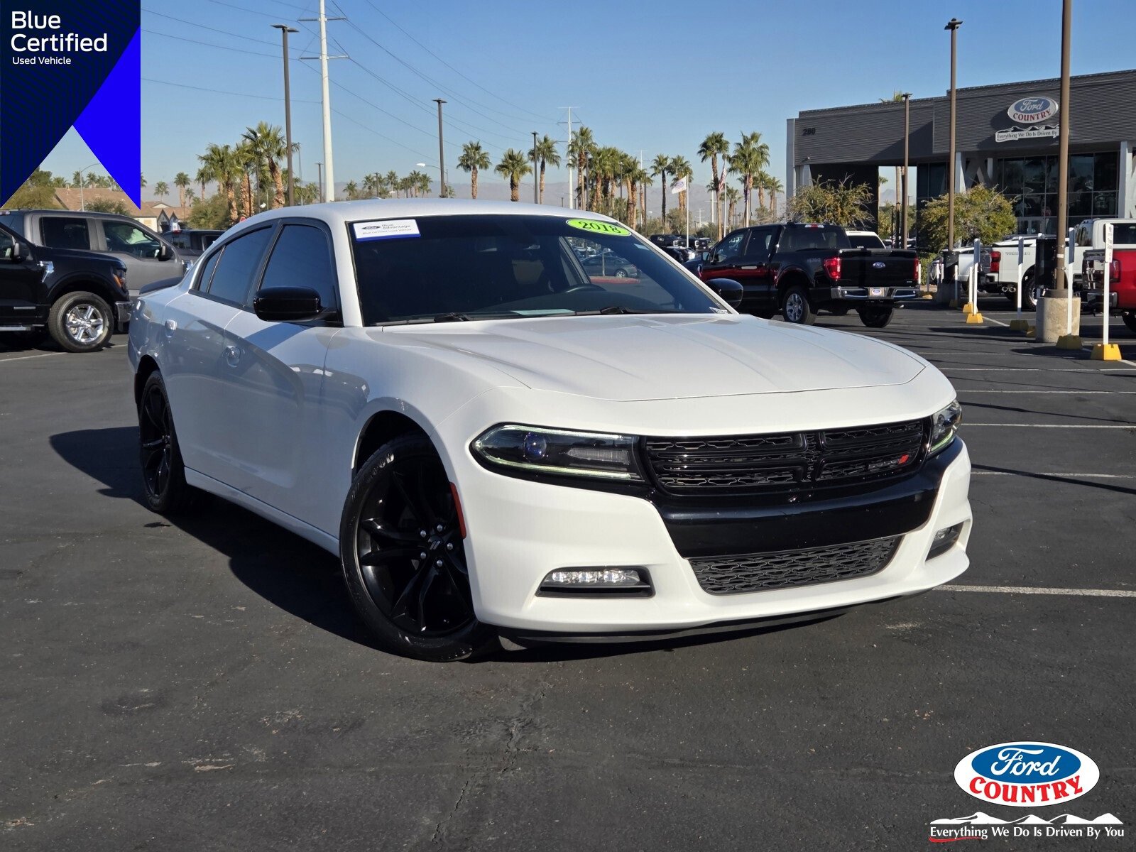 Used 2018 Dodge Charger SXT Plus w/ Blacktop Package image 1
