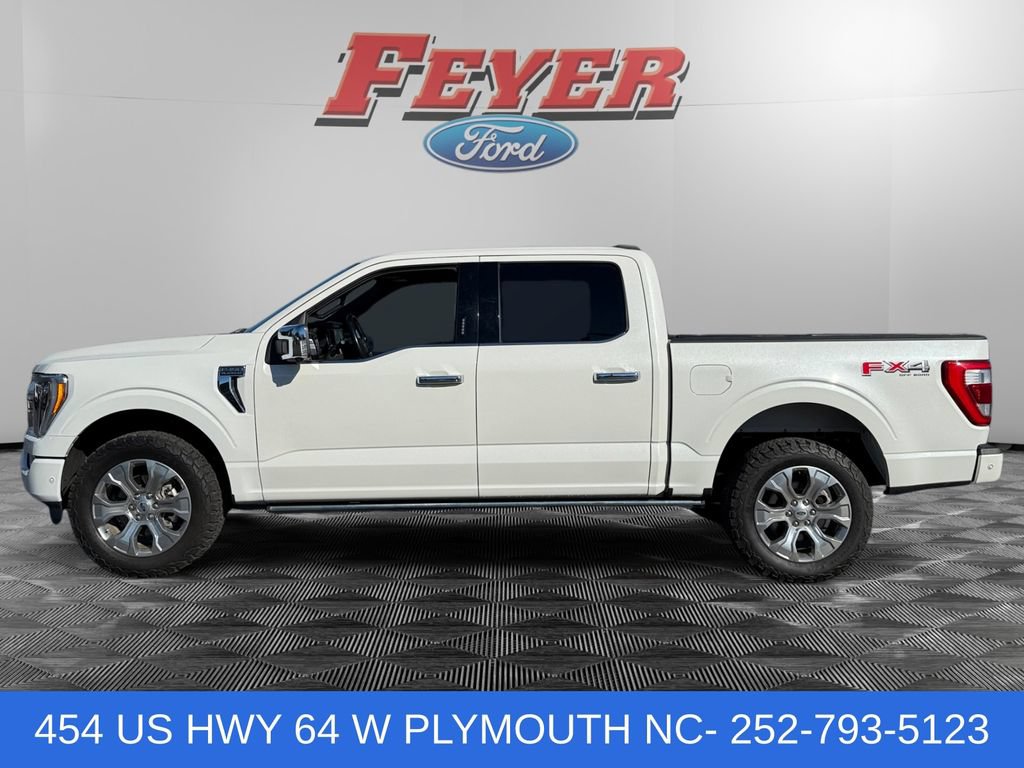 Certified 2022 Ford F150 Platinum w/ Equipment Group 701A High AWD/4WD image 2