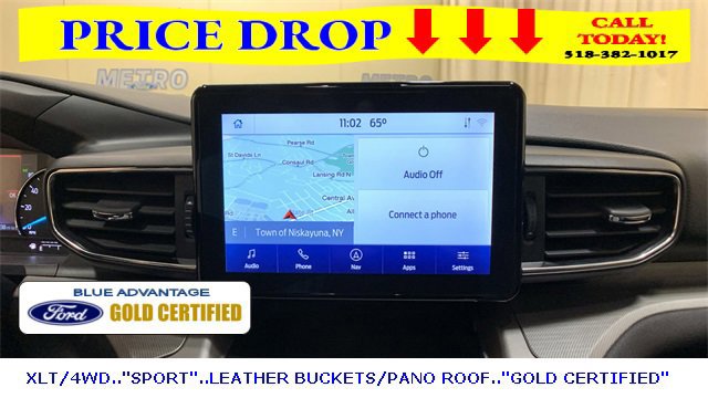 Certified 2022 Ford Explorer XLT w/ Equipment Group 202A image 41