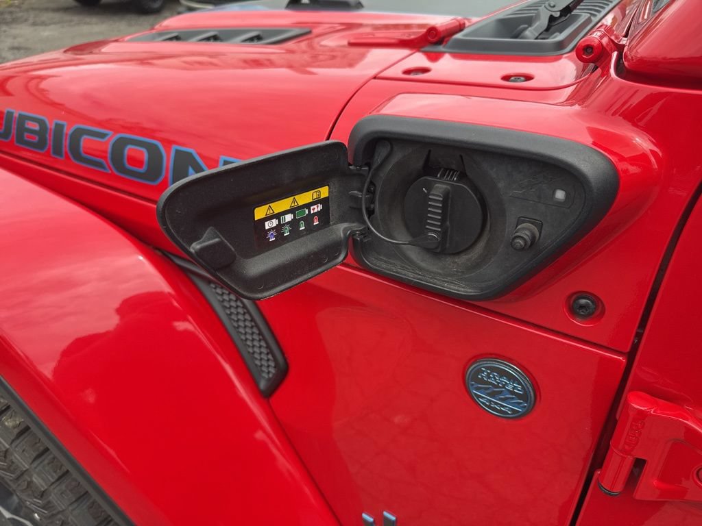 Used 2021 Jeep Wrangler Unlimited Rubicon 4xe w/ Steel Bumper Group AWD/4WD image 49