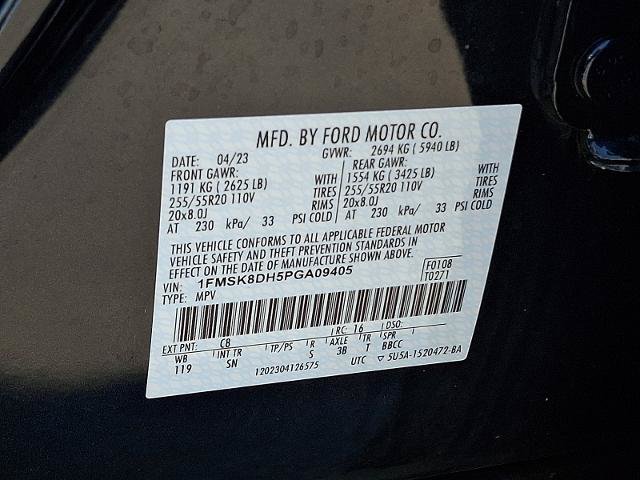 Certified 2023 Ford Explorer XLT w/ Equipment Group 202A AWD/4WD image 27