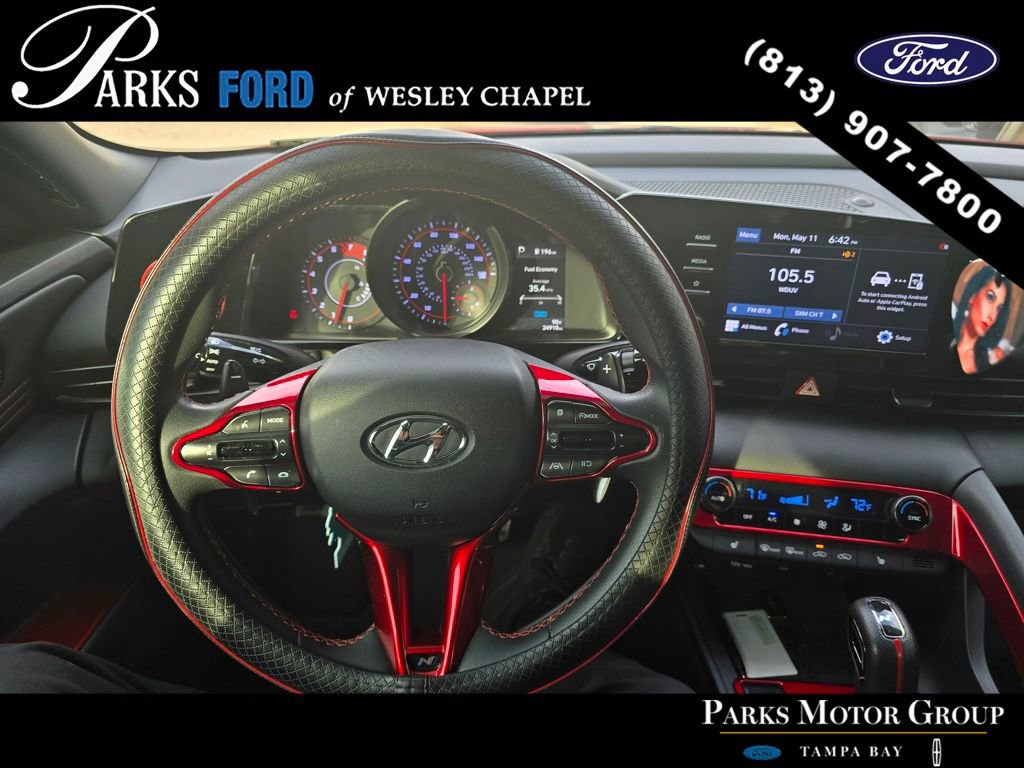 Used 2021 Hyundai Elantra N Line FWD image 7