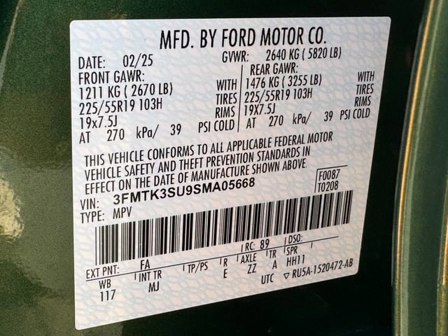 Certified 2025 Ford Mustang Mach-E Premium AWD/4WD image 31
