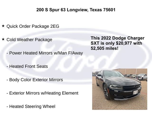 Used 2022 Dodge Charger SXT w/ Blacktop Package image 5