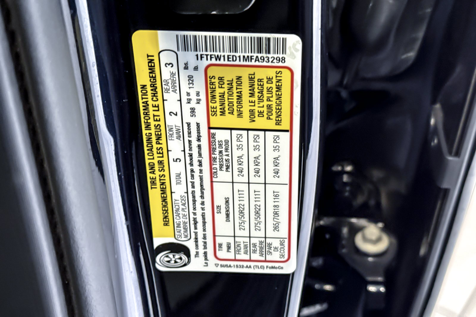 Certified 2021 Ford F150 Limited AWD/4WD image 28