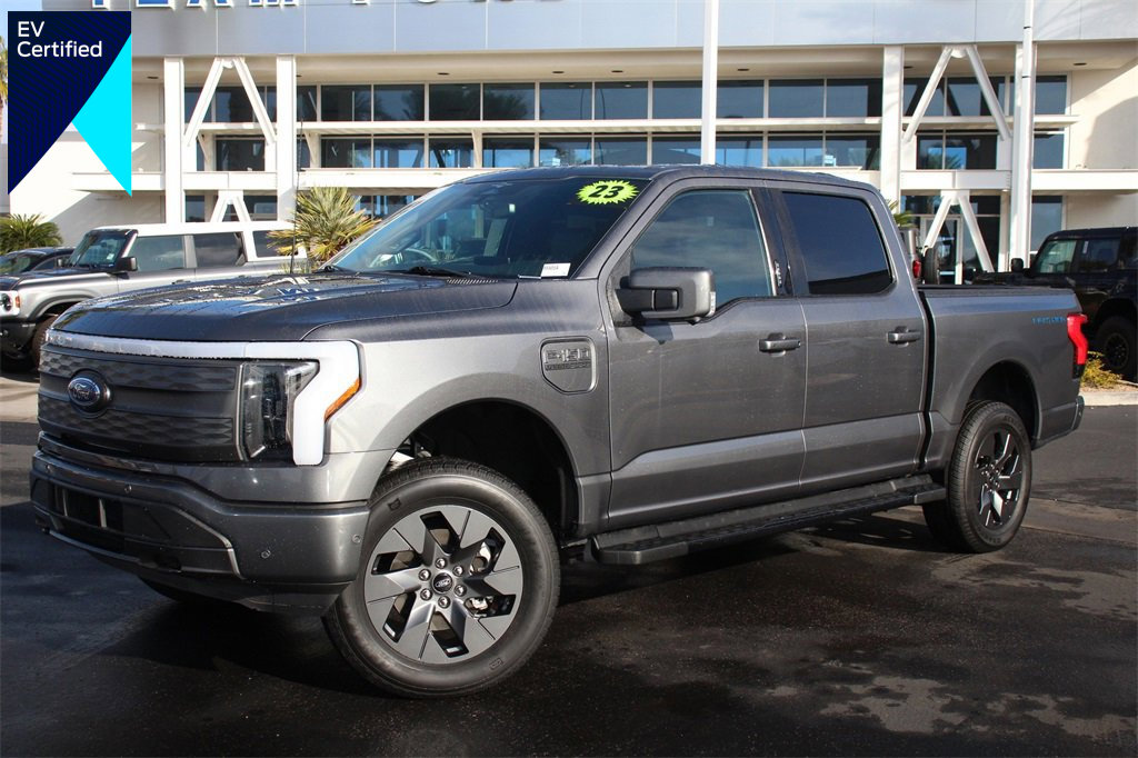 Certified 2023 Ford F150 Lightning Lariat w/ Equipment Group 511A High
