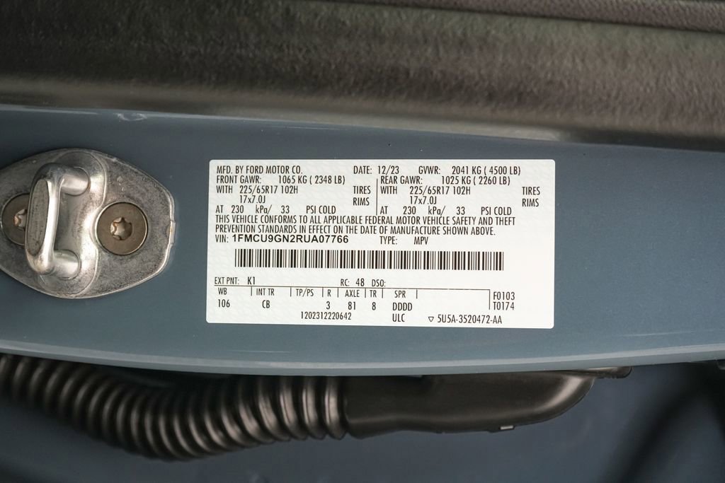 Certified 2024 Ford Escape Active image 23