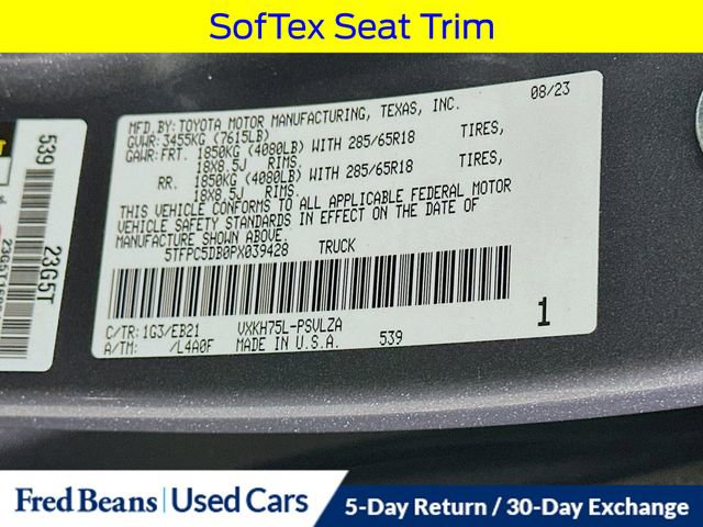 Used 2023 Toyota Tundra TRD Pro AWD/4WD image 36