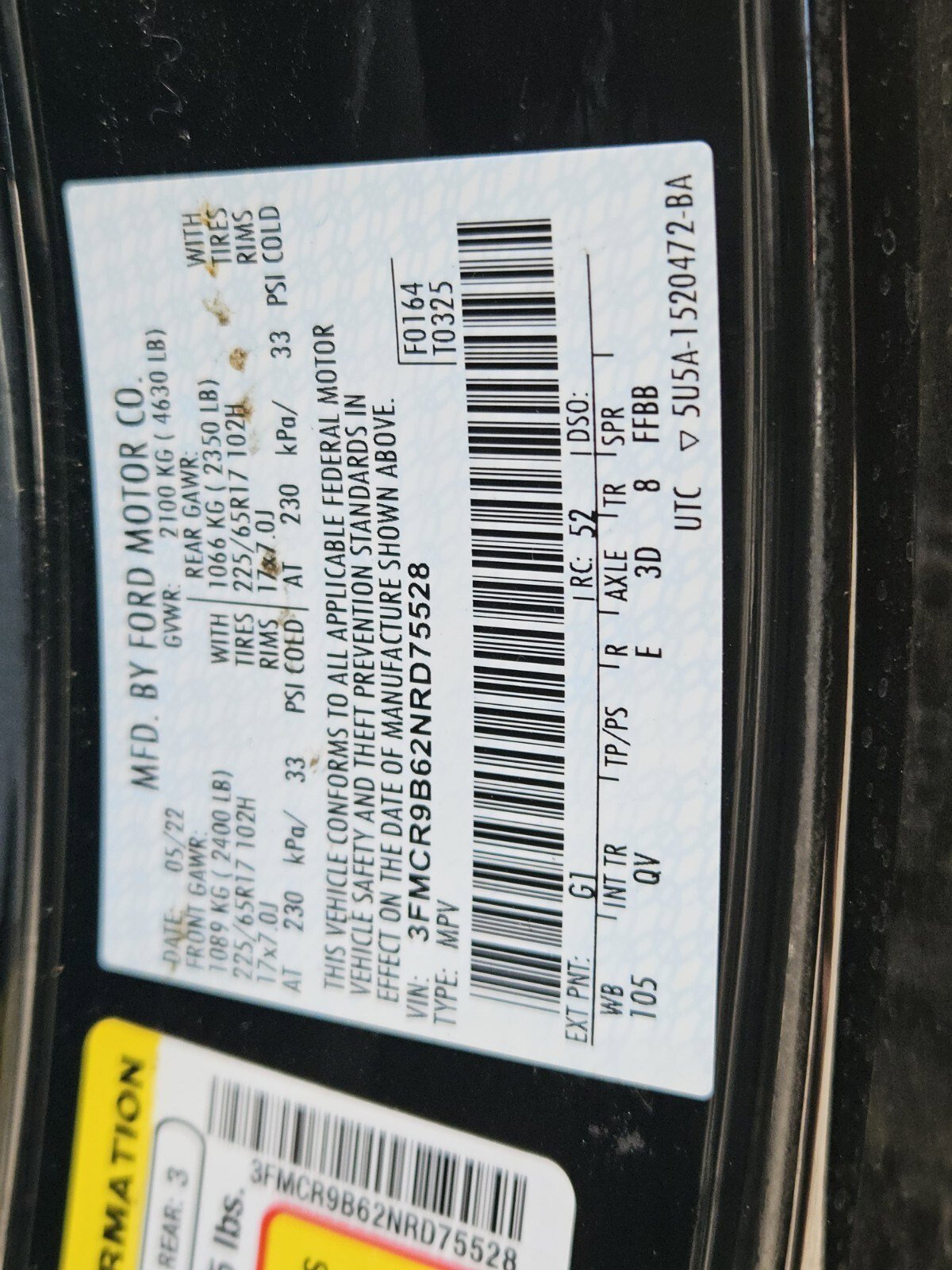 Certified 2022 Ford Bronco Sport Big Bend w/ Convenience Package image 34