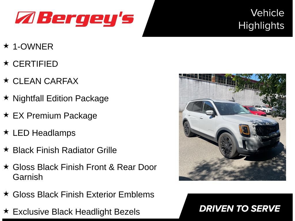 Used 2022 Kia Telluride EX w/ EX Premium Package AWD/4WD image 5
