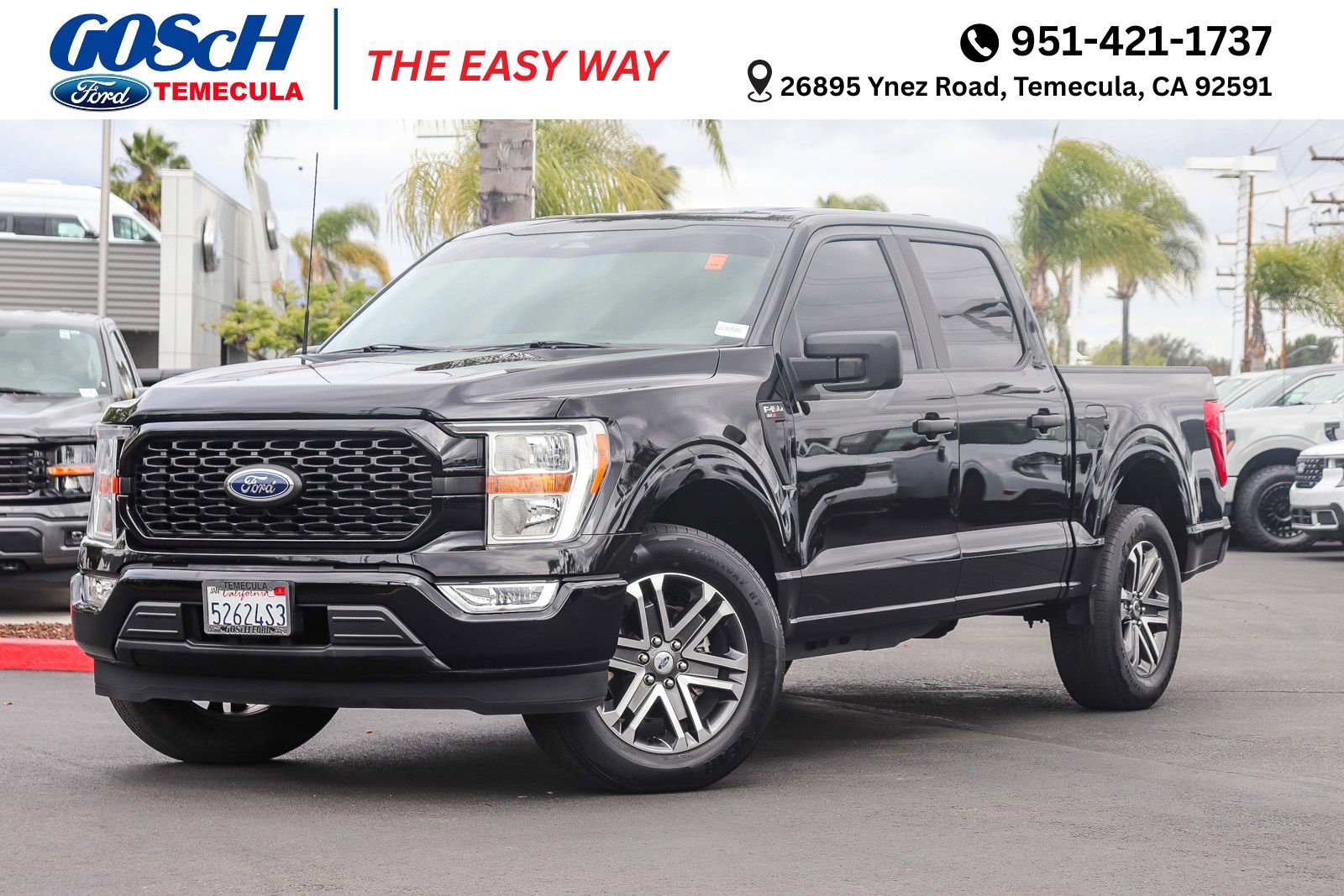 Certified 2022 Ford F150 XL w/ STX Appearance Package RWD image 1