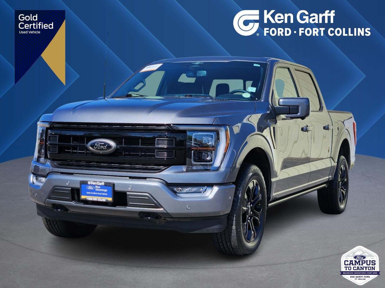 Certified 2023 Ford F150 Platinum w/ Equipment Group 701A High