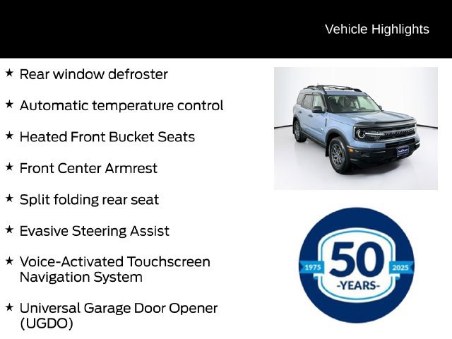 Certified 2024 Ford Bronco Sport Big Bend w/ Convenience Package AWD/4WD image 16