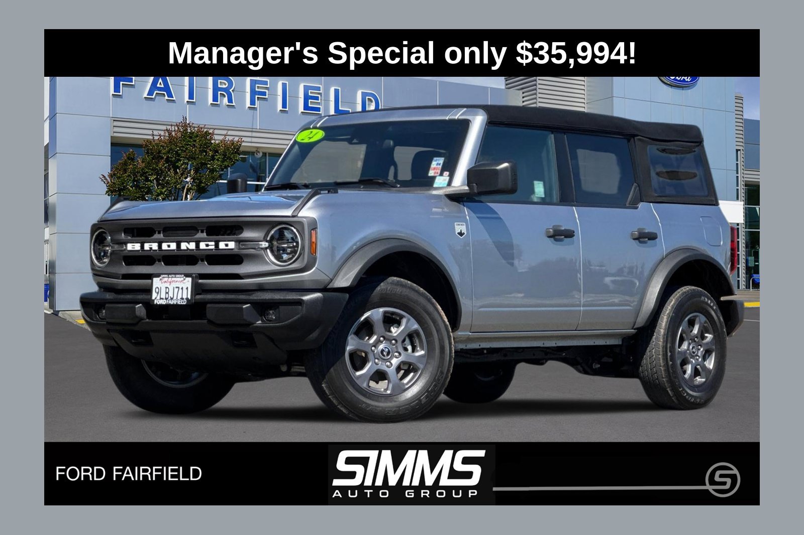 Certified 2024 Ford Bronco Big Bend AWD/4WD 360° Tour