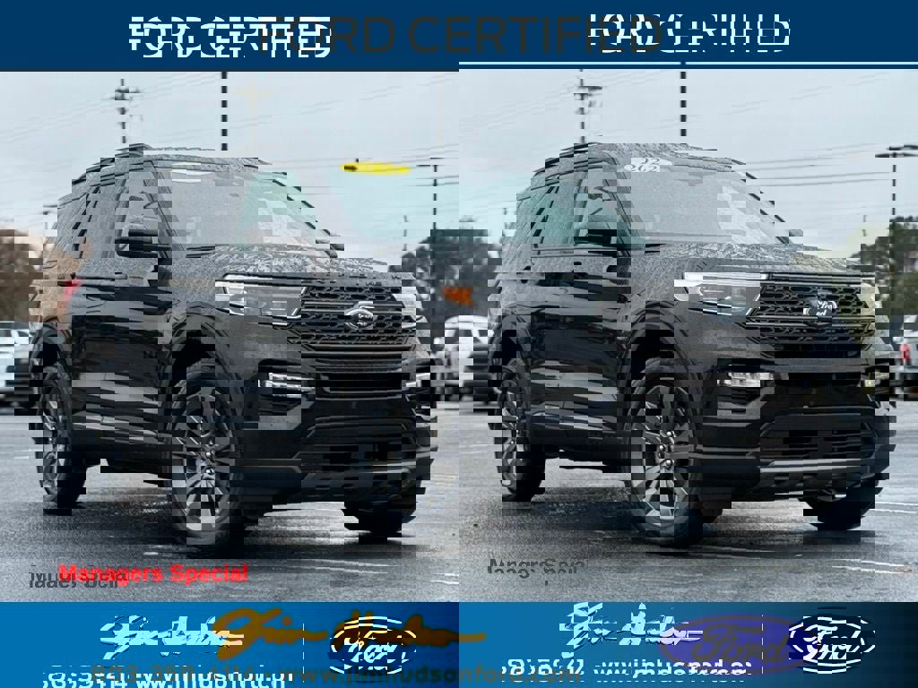 Certified 2022 Ford Explorer XLT w/ Equipment Group 202A image 1