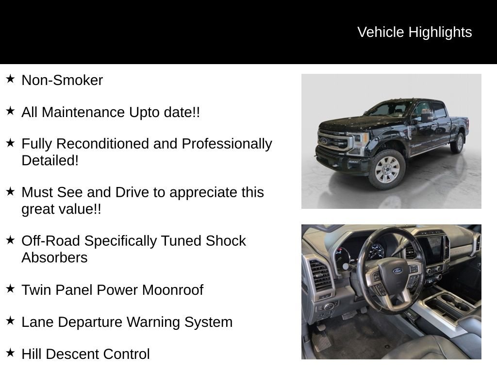 Certified 2022 Ford F250 Platinum image 21