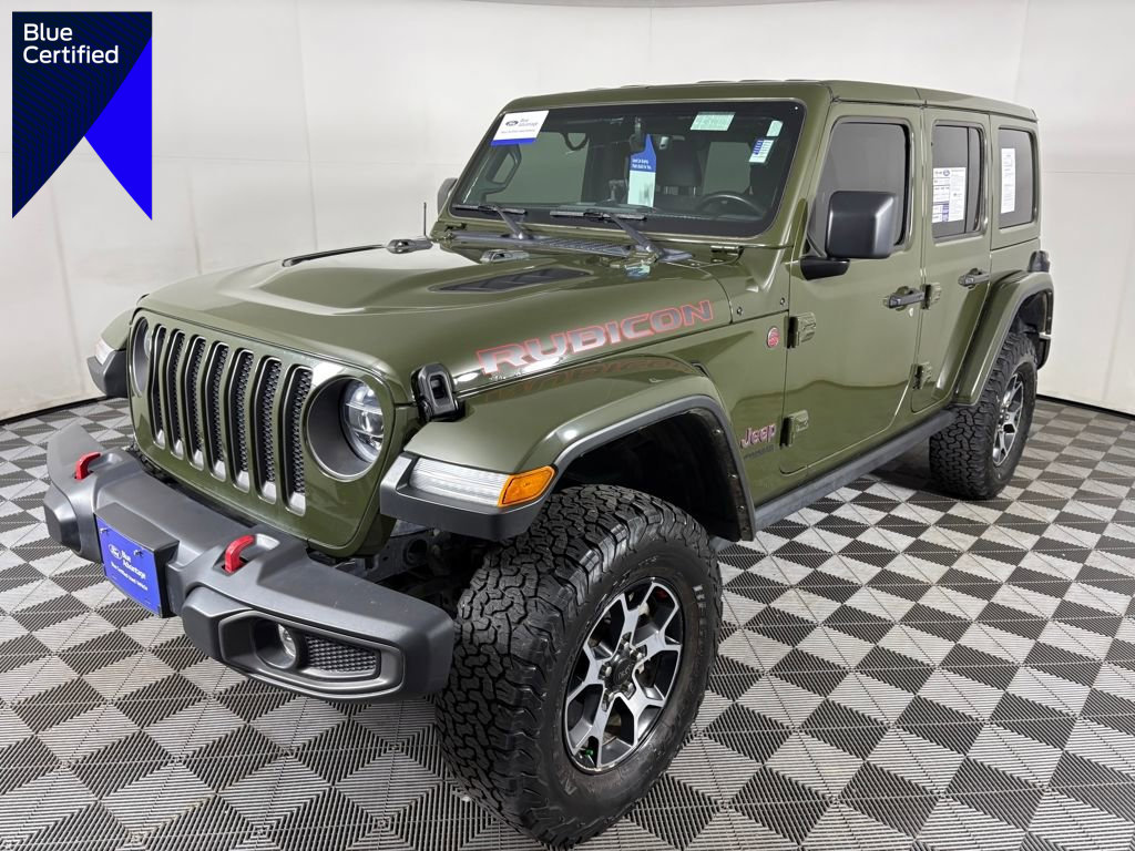 Used 2022 Jeep Wrangler Unlimited Rubicon w/ LED Lighting Group image 1
