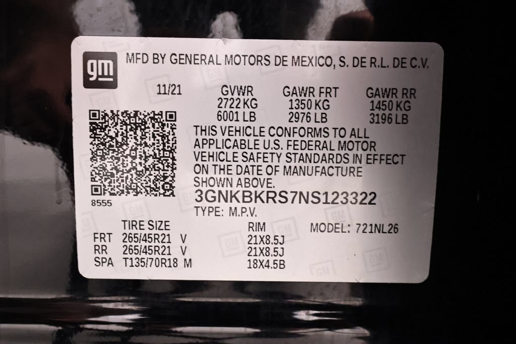 Used 2022 Chevrolet Blazer RS w/ Enhanced Convenience Package AWD/4WD image 53
