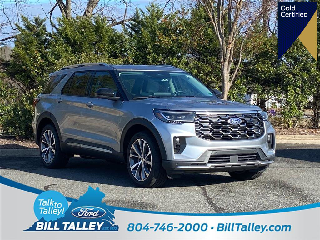 Certified 2025 Ford Explorer Platinum w/ Ultimate Package