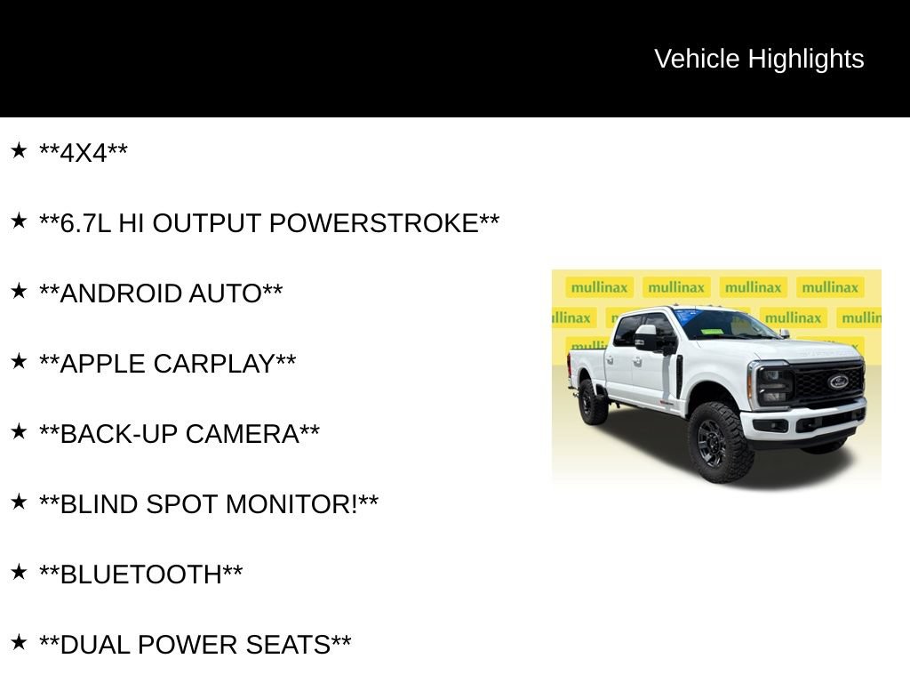 Certified 2023 Ford F250 Lariat w/ Sport Appearance Package AWD/4WD image 13