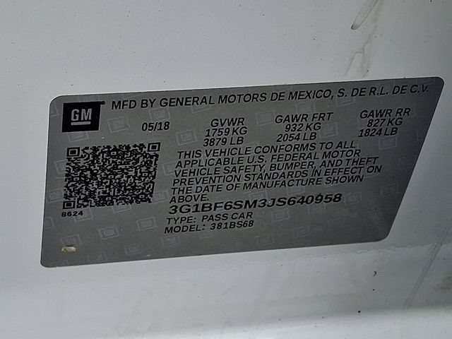 Used 2018 Chevrolet Cruze Premier FWD image 34