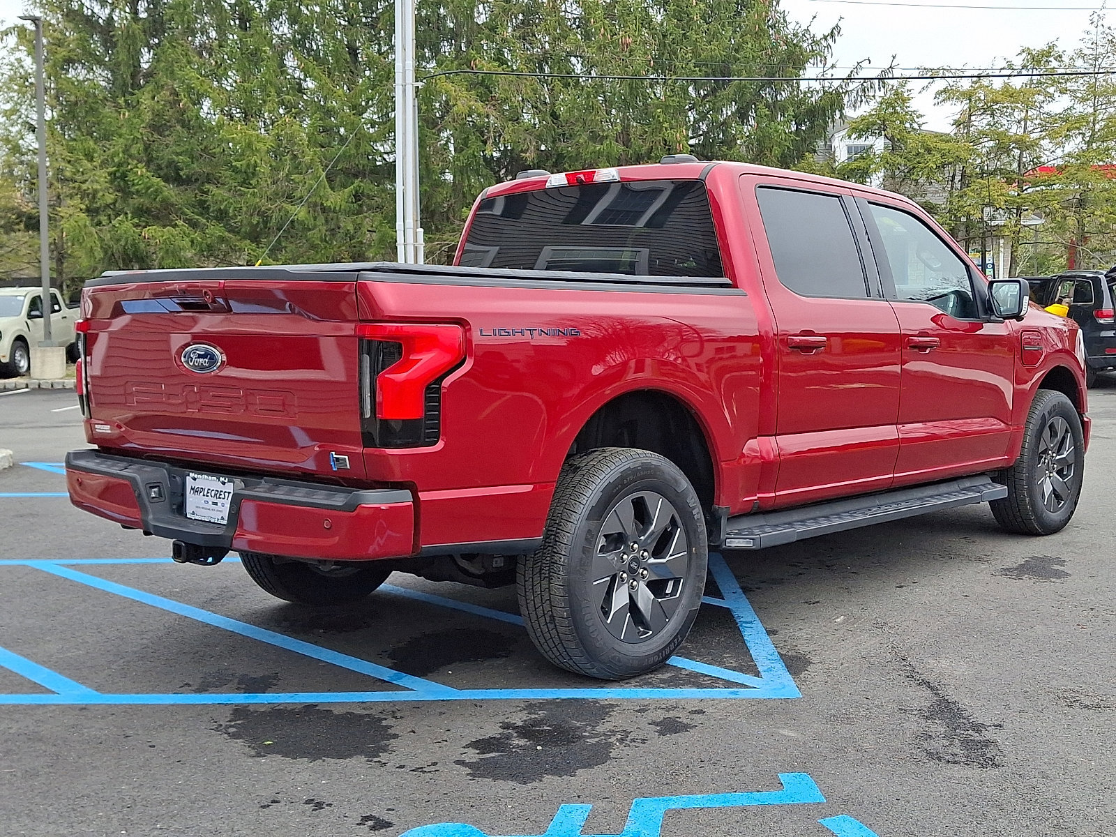 Certified 2023 Ford F150 Lightning XLT w/ Equipment Group 312A High image 4