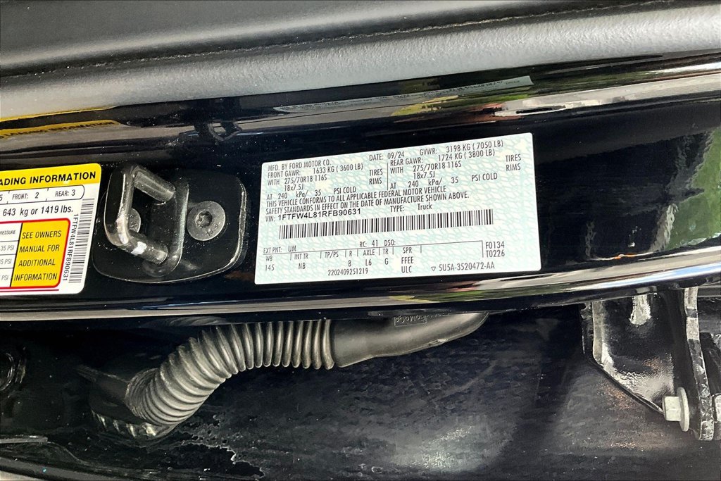 Certified 2024 Ford F150 Tremor w/ Equipment Group 402A High AWD/4WD image 24