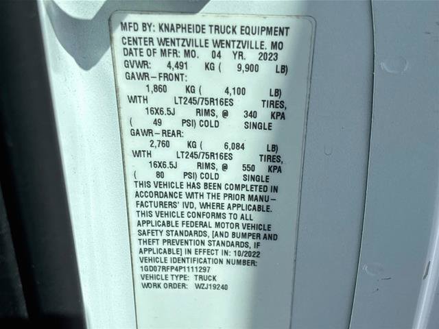 Used 2023 GMC Savana 3500 w/ Power Convenience Package RWD image 30