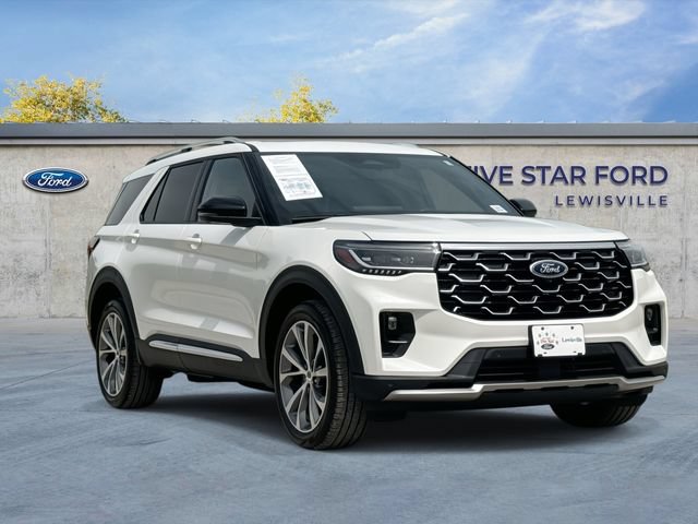 Certified 2025 Ford Explorer Platinum w/ Ultimate Package