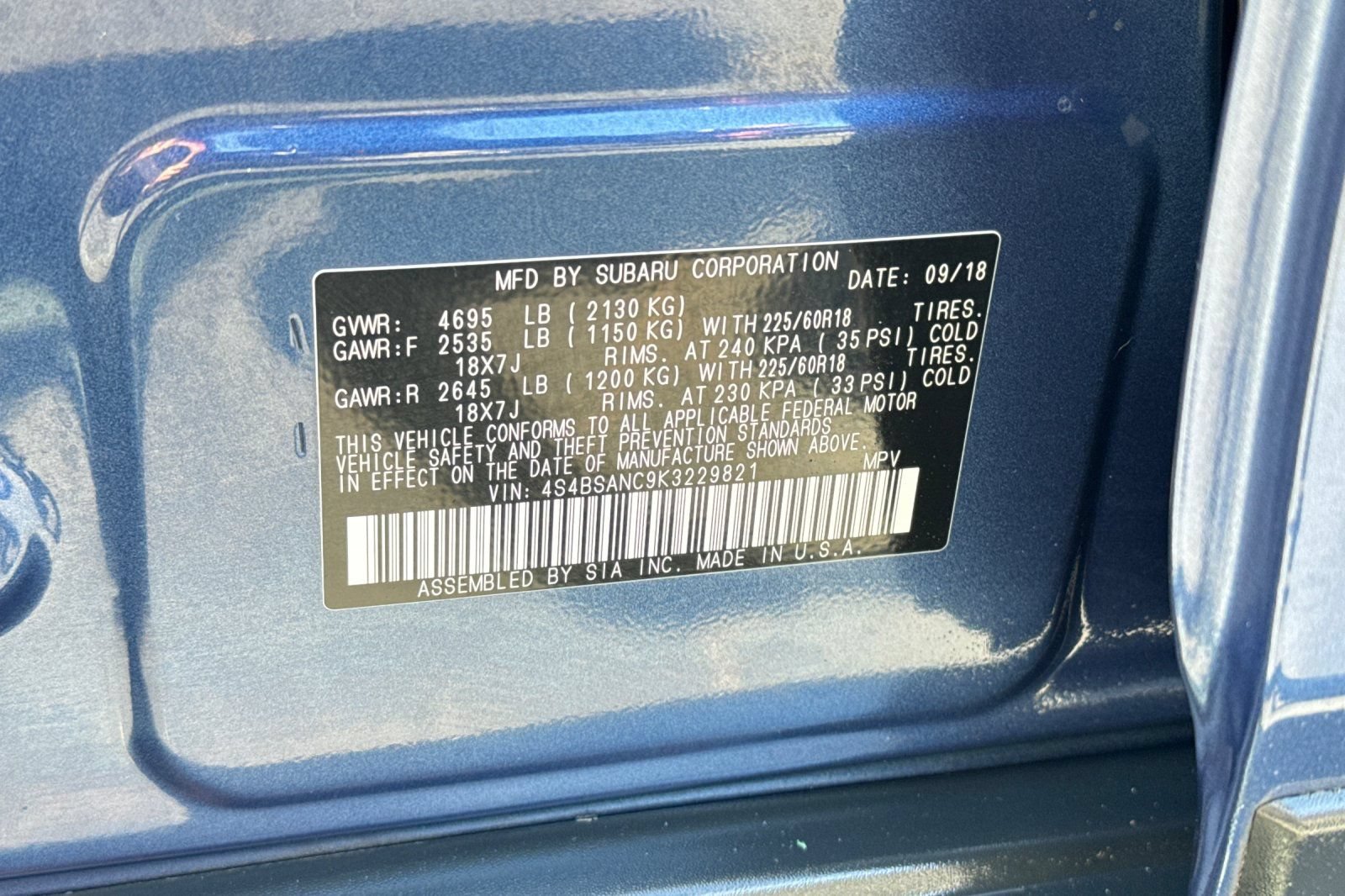 Used 2019 Subaru Outback 2.5i Limited AWD/4WD image 41