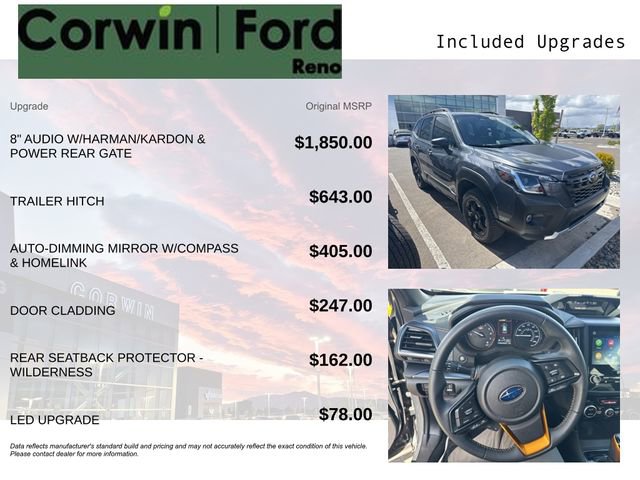 Used 2024 Subaru Forester Wilderness AWD/4WD image 3