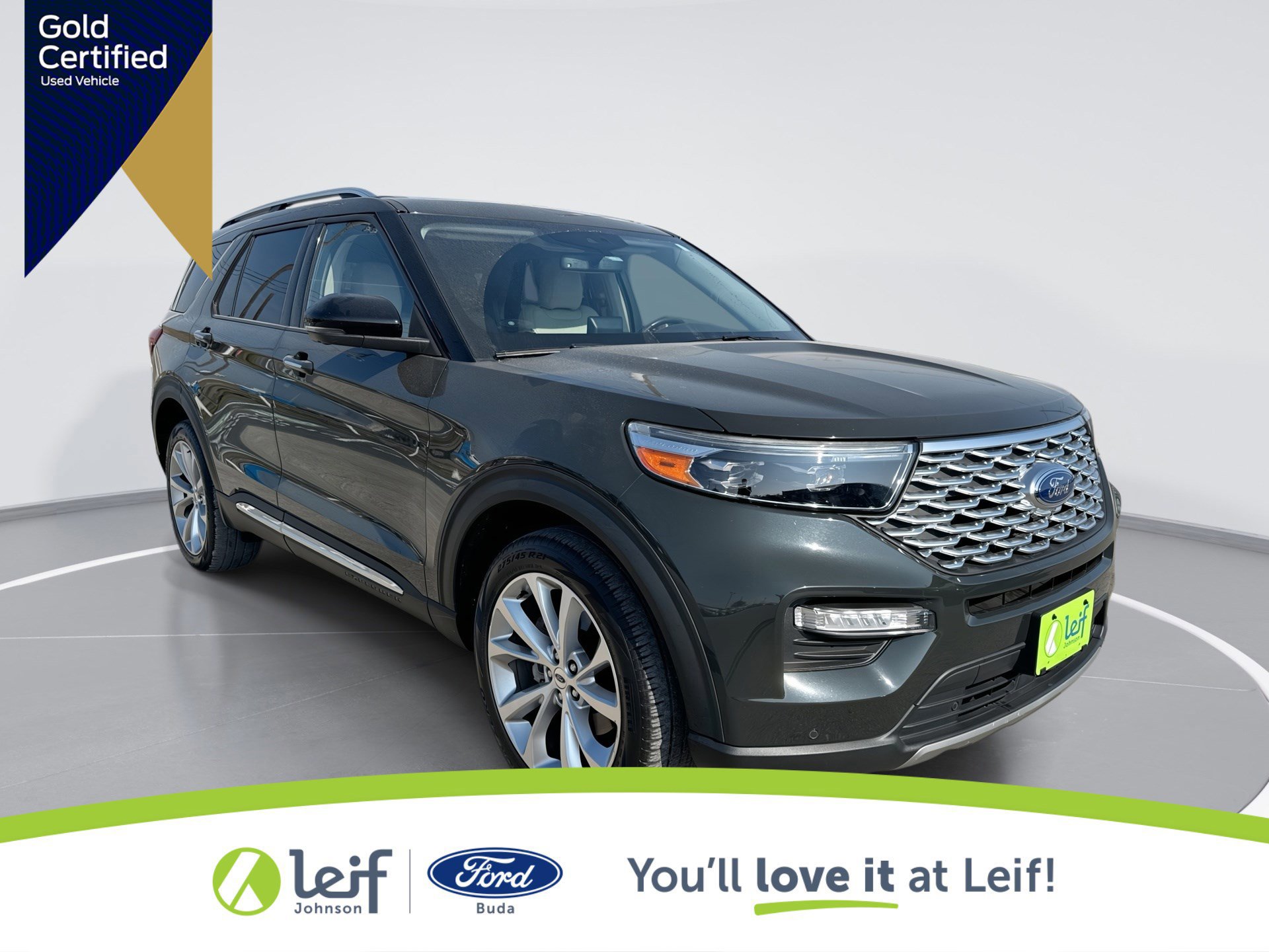 Certified 2022 Ford Explorer Platinum w/ Equipment Group 601A