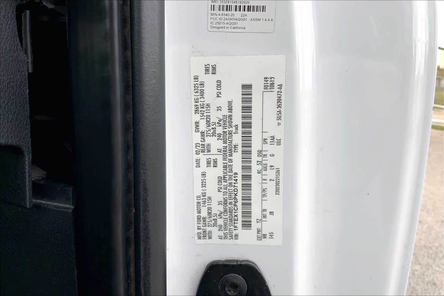 Certified 2023 Ford F150 XL w/ STX Appearance Package RWD image 30