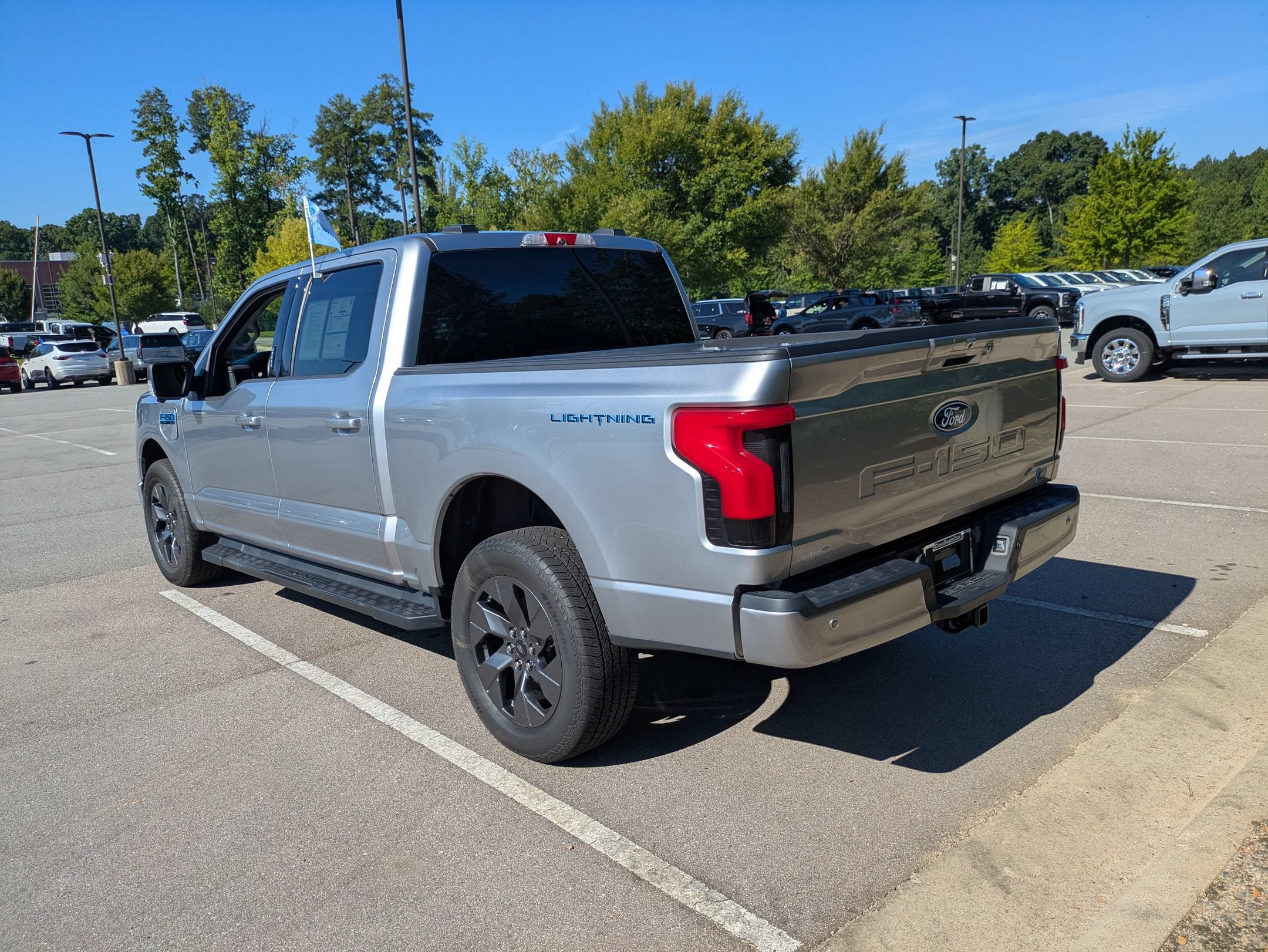 Certified 2024 Ford F150 Lightning Flash w/ Max Trailer Tow Package AWD/4WD image 6