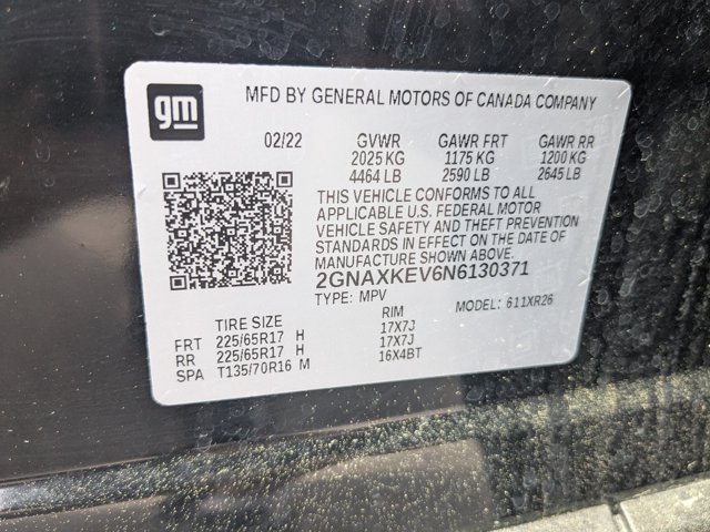 Used 2022 Chevrolet Equinox LT FWD image 35