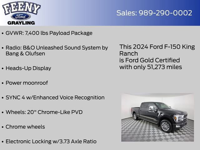 Certified 2024 Ford F150 King Ranch AWD/4WD image 11