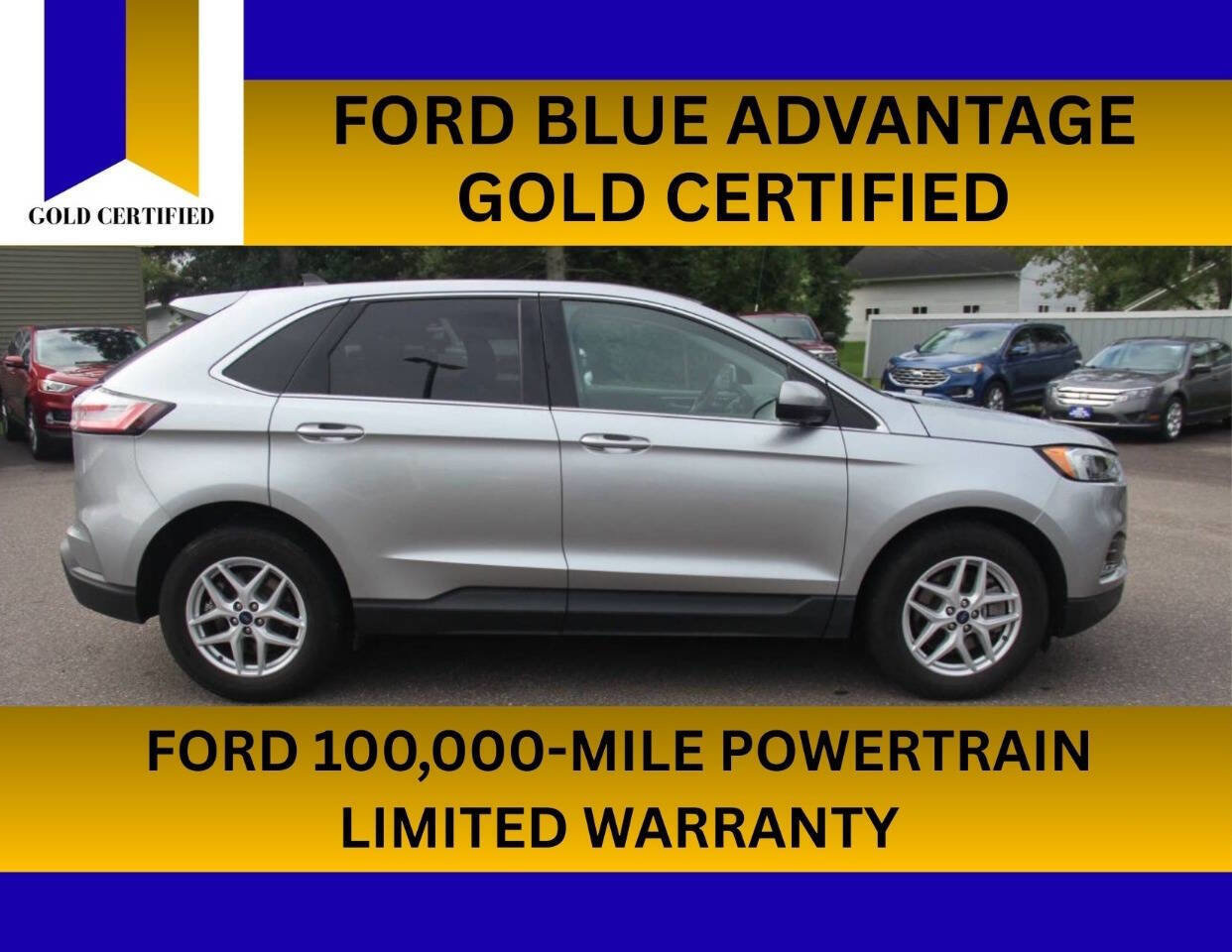 Certified 2022 Ford Edge SEL AWD/4WD image 1