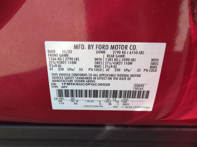 Certified 2023 Ford Explorer ST w/ Equipment Group 401A AWD/4WD image 39