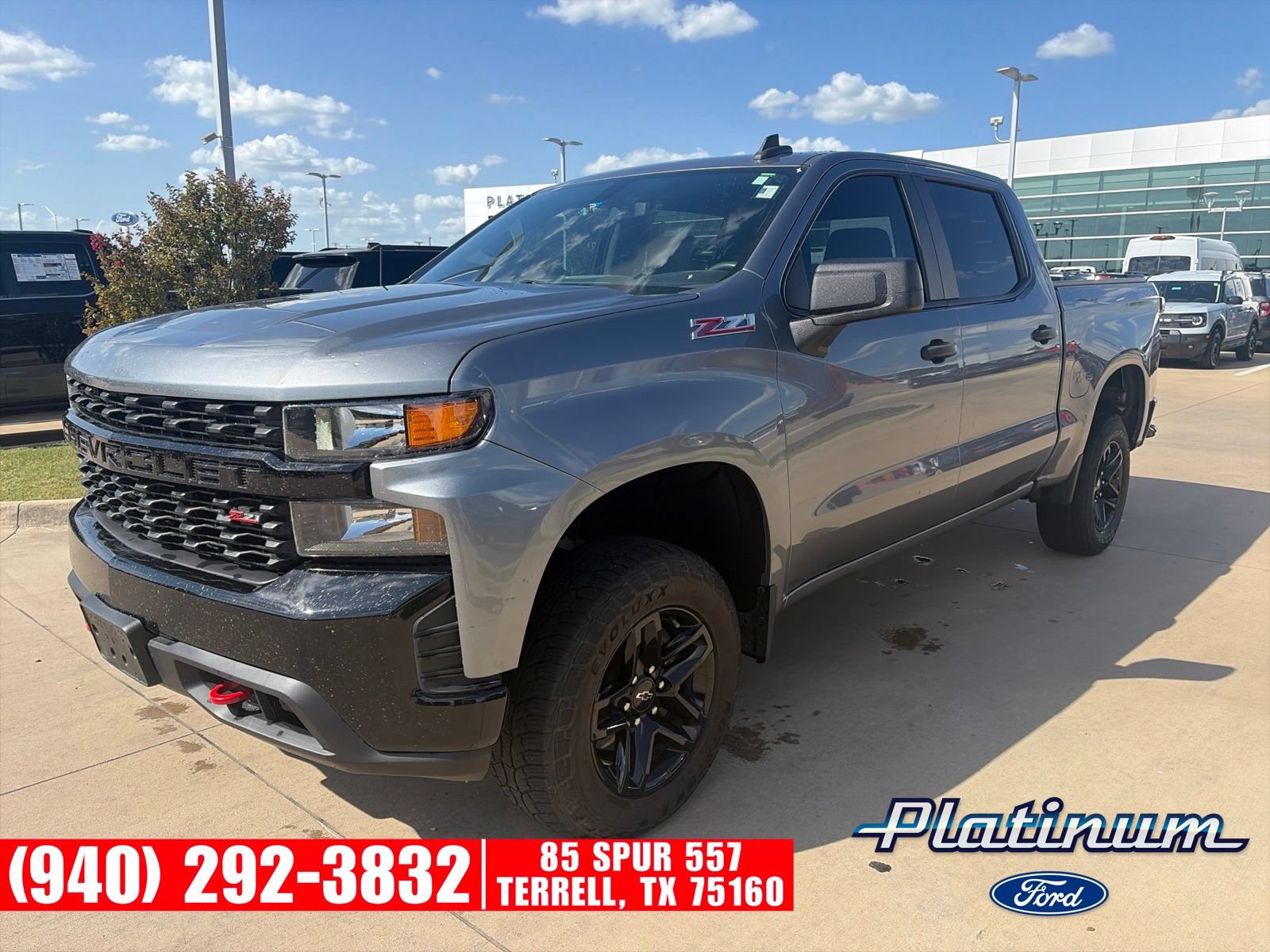 Used 2021 Chevrolet Silverado 1500 Custom Trail Boss AWD/4WD video 3