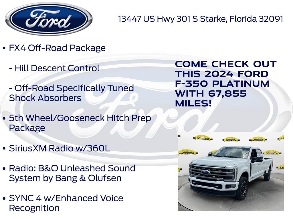 Certified 2024 Ford F350 Platinum AWD/4WD image 22