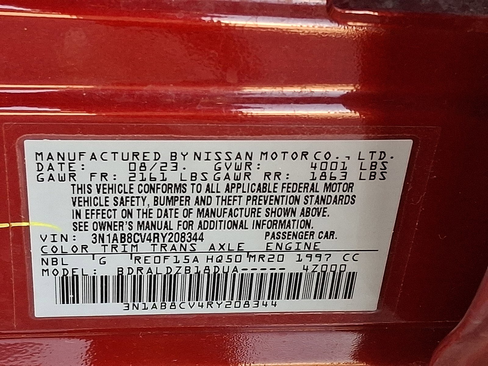 Used 2024 Nissan Sentra SV image 26