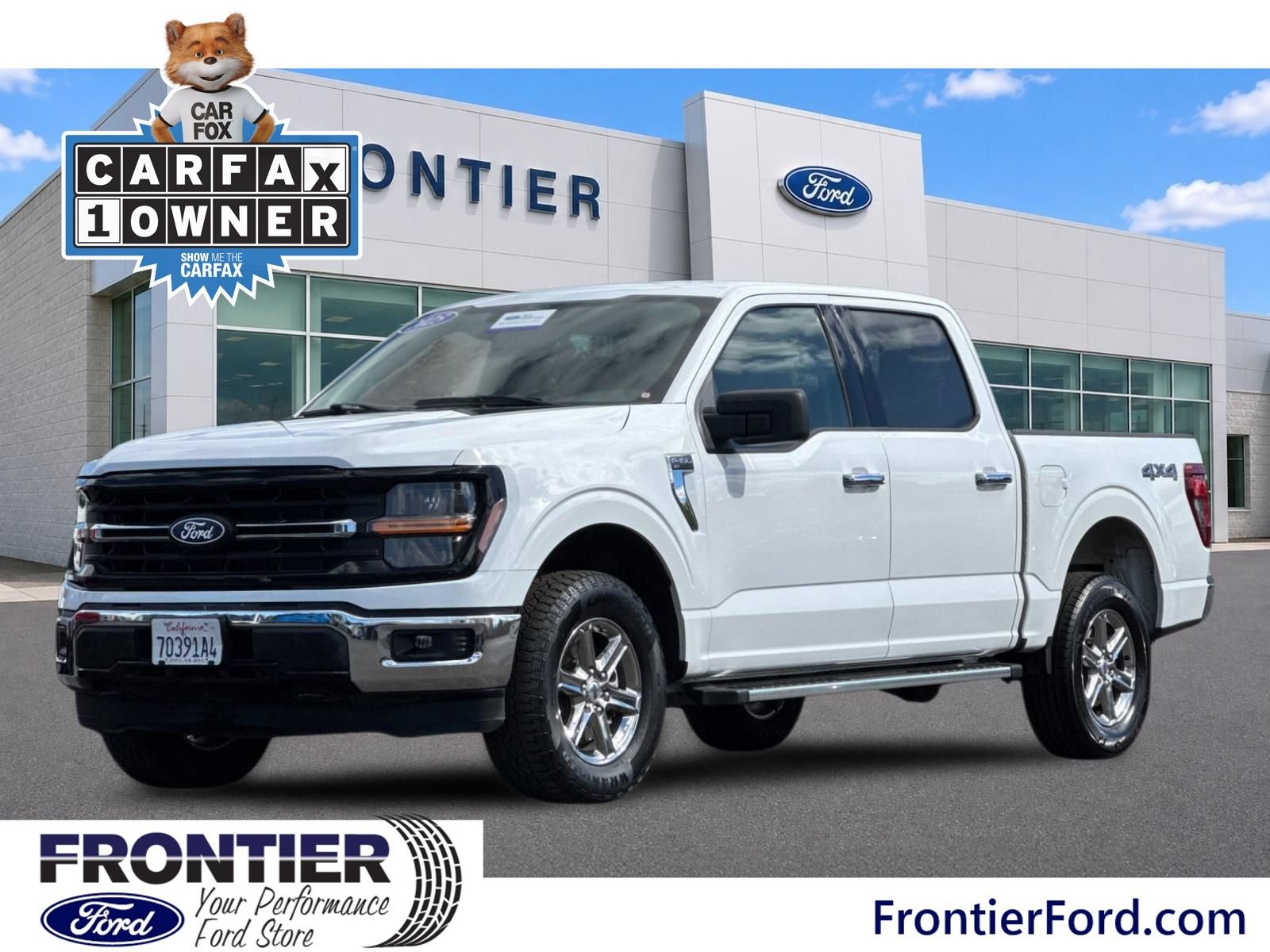Certified 2025 Ford F150 XLT w/ Equipment Group 301A Standard AWD/4WD image 9