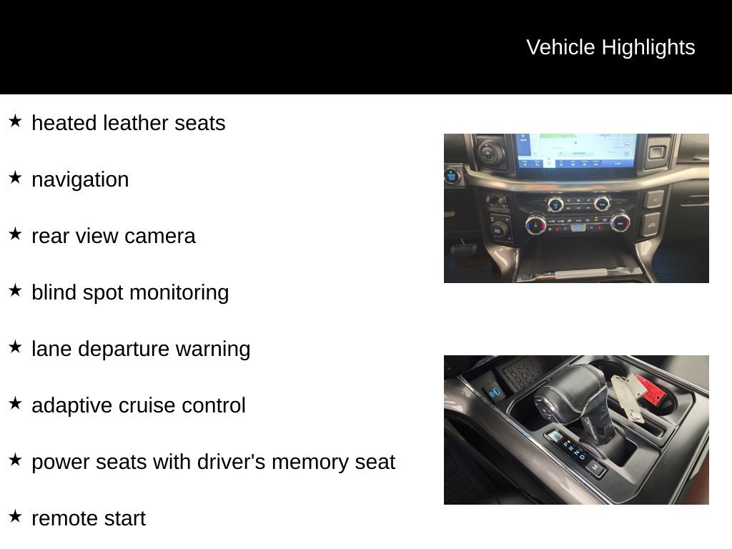 Certified 2023 Ford F150 Lariat w/ Equipment Group 502A High AWD/4WD image 11