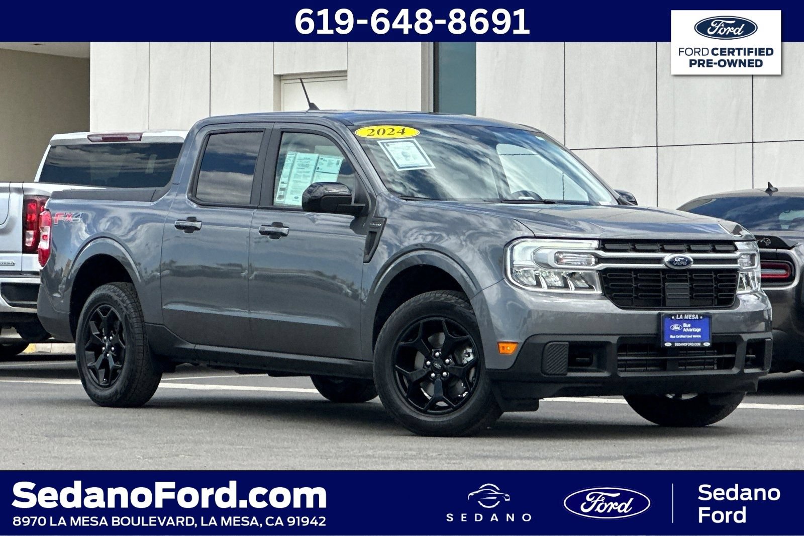 Certified 2024 Ford Maverick Lariat w/ FX4 Off-Road Package