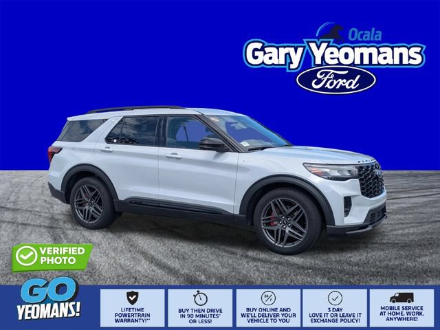Certified 2026 Ford Explorer ST-Line w/ ST-Line Street Pack RWD image 1